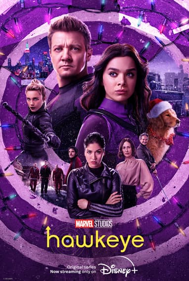 Marvel Studios' Hawkeye Disney Plus TV Show Season 1 Poster