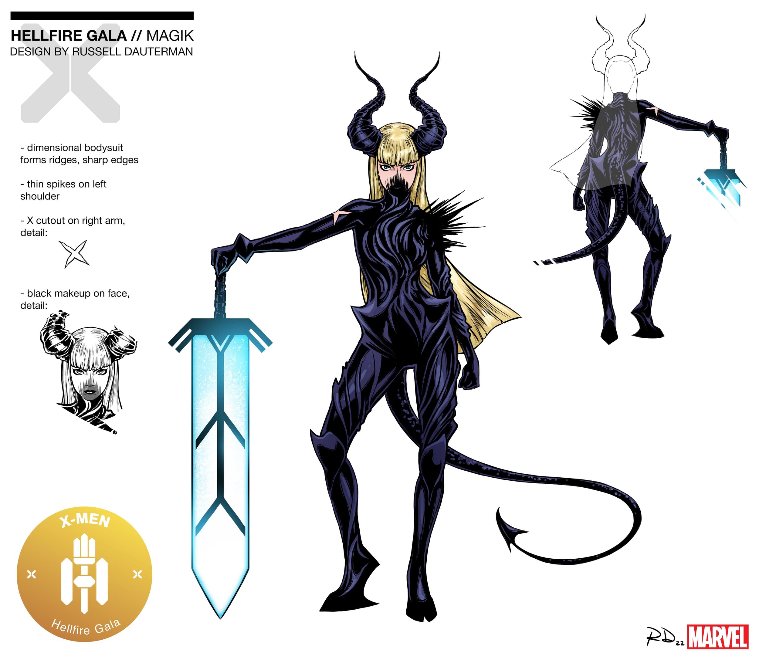 Magik Hellfire Gala 2022 Design by Russell Dauterman