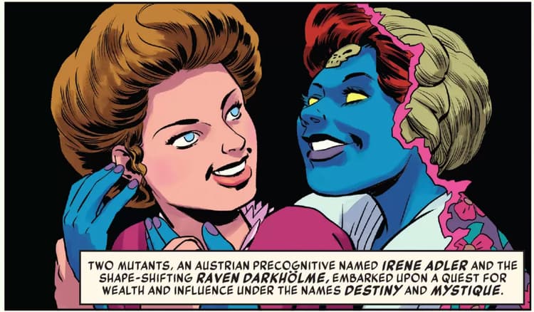 HISTORY OF THE MARVEL UNIVERSE #2 panel by Javier Rodriguez and Álvaro López