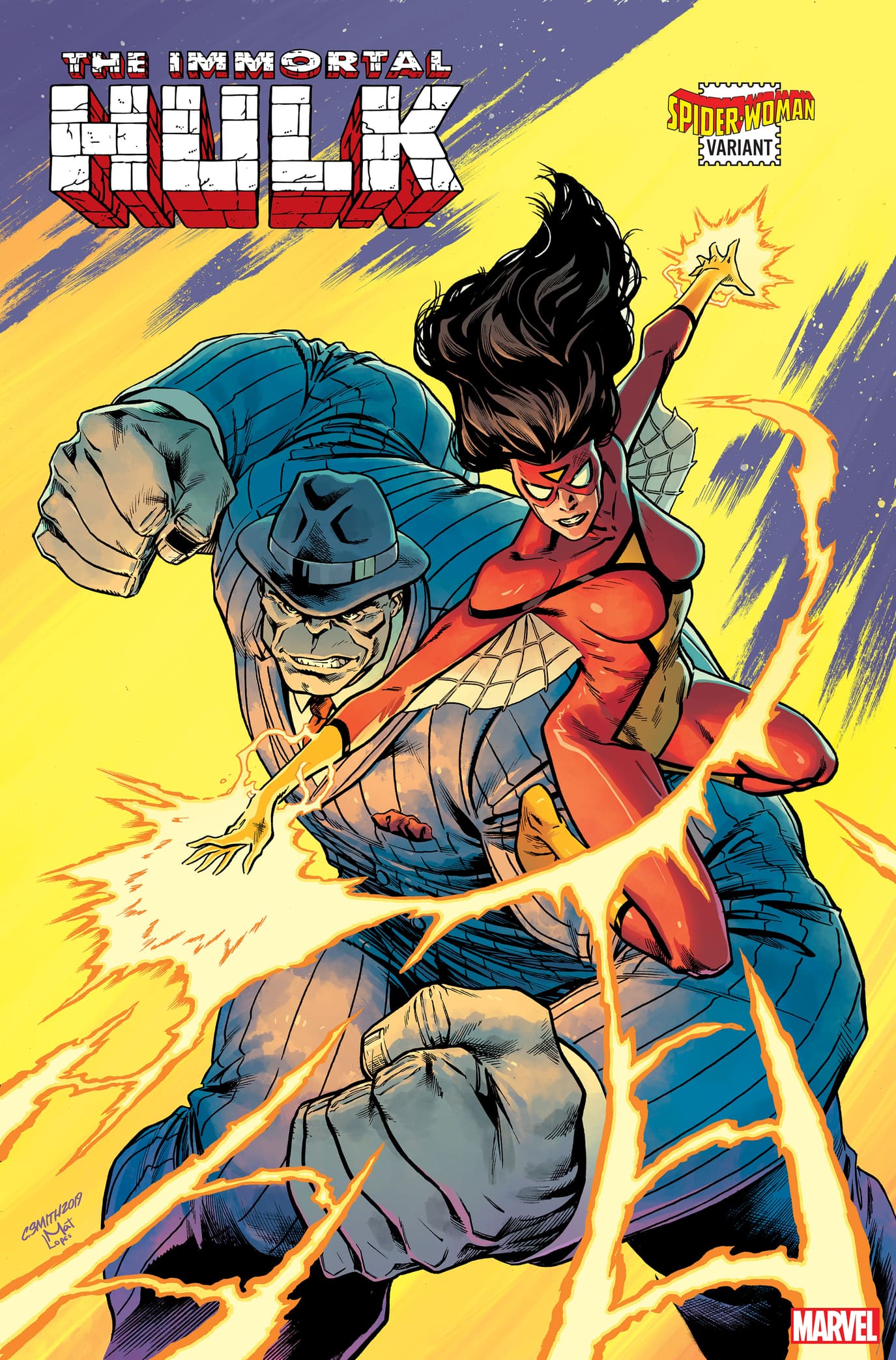 IMMORTAL HULK #33 SPIDER-WOMAN VARIANT by CORY SMITH with colors by MAT LOPES