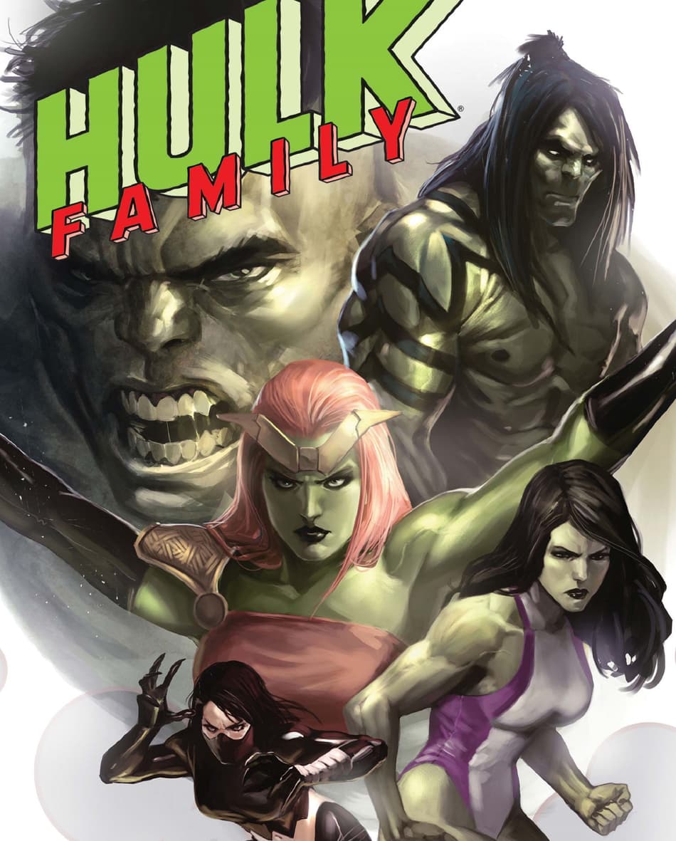 The cover to HULK FAMILY (2008) #1.