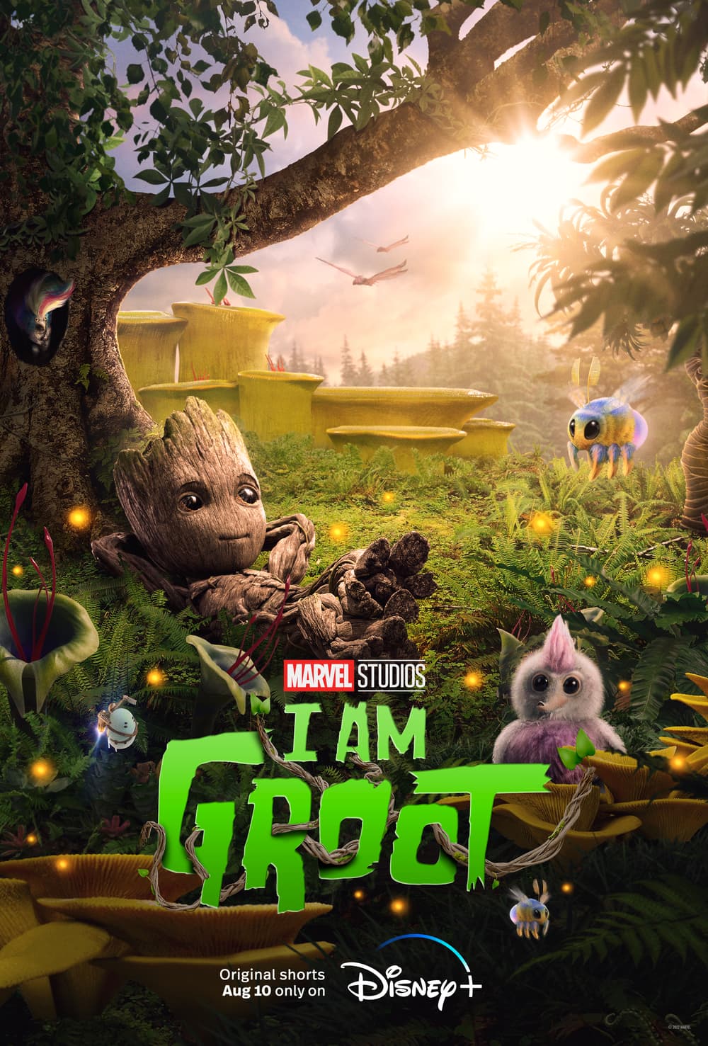 SDCC 2022: New Trailer for 'I Am Groot' Shows His Adorable