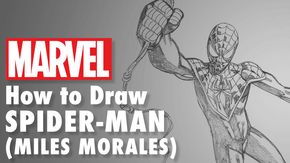 How To Draw Miles Morales En Espanol With Mike Hawthorne Marvel Spiderman vs villain superhero showdown! how to draw miles morales en espanol