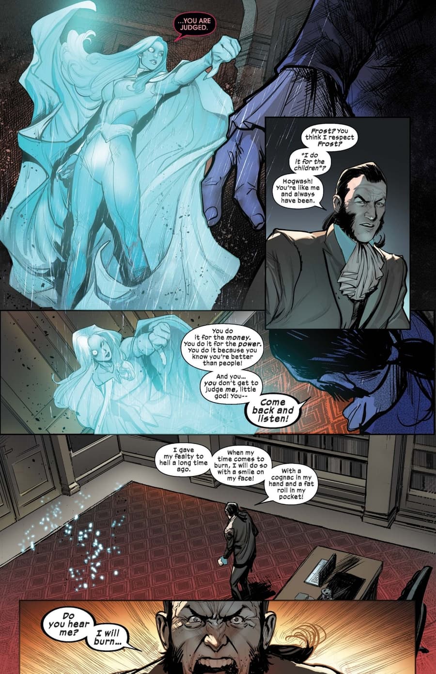 IMMORTAL X-MEN (2022) #6 page by Kieron Gillen and Lucas Werneck