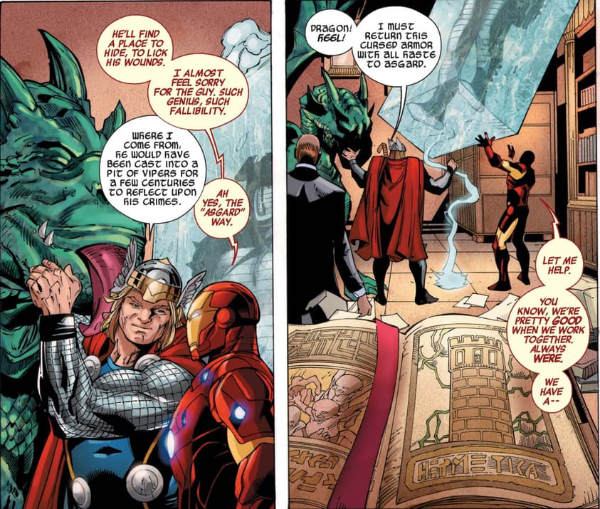 Iron Man and Thor