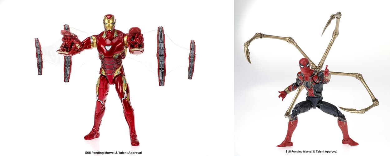 iron spider marvel legends 2 pack