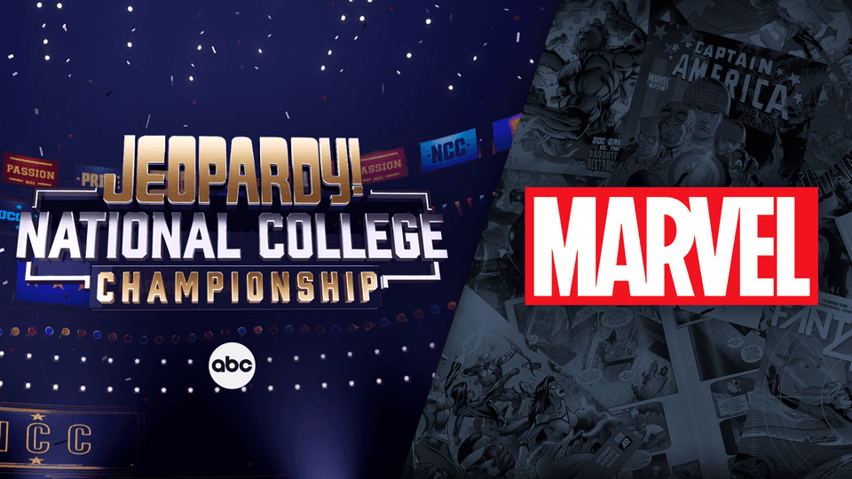  Jeopardy! National College Championship Features MARVEL