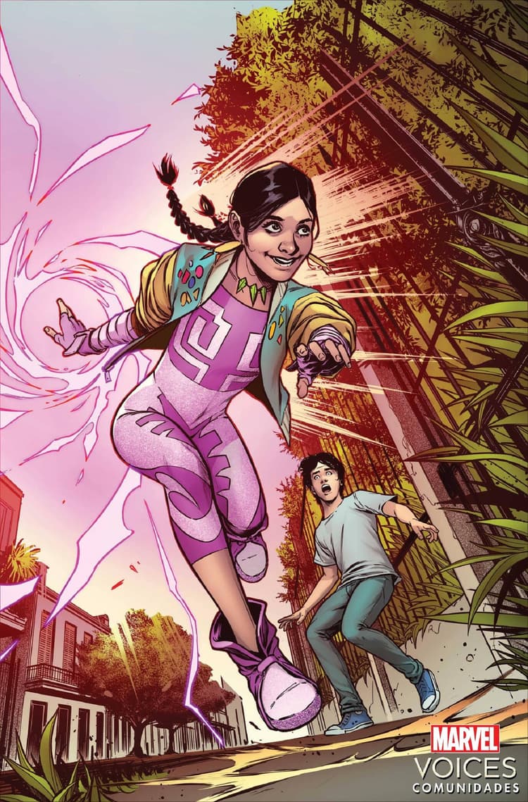 Preview of “Just as Strange as You” by Terry Blas, Julius Ohta, and Erick Arciniega from MARVEL’S VOICES: COMUNIDADES #1.