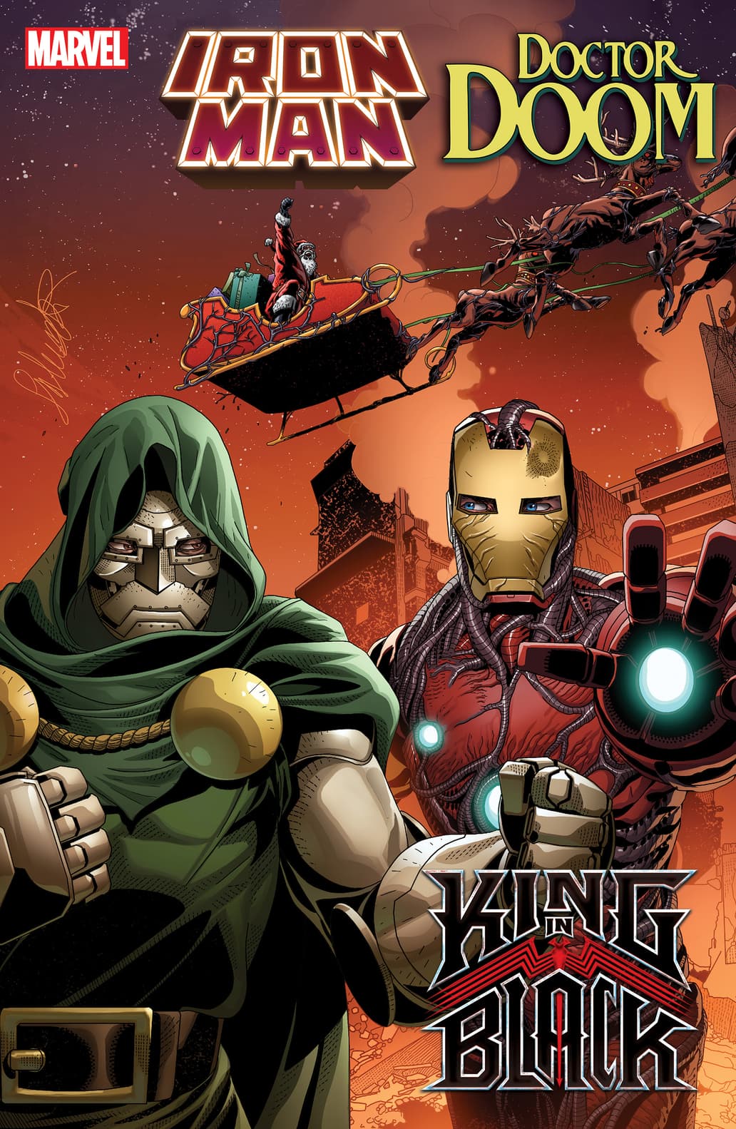 King in Black Iron Man Doctor Doom
