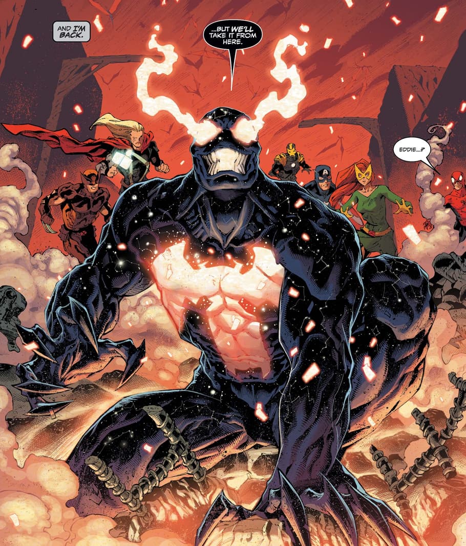 Venom Faces Knull In The Battle For All Of Earth | Marvel