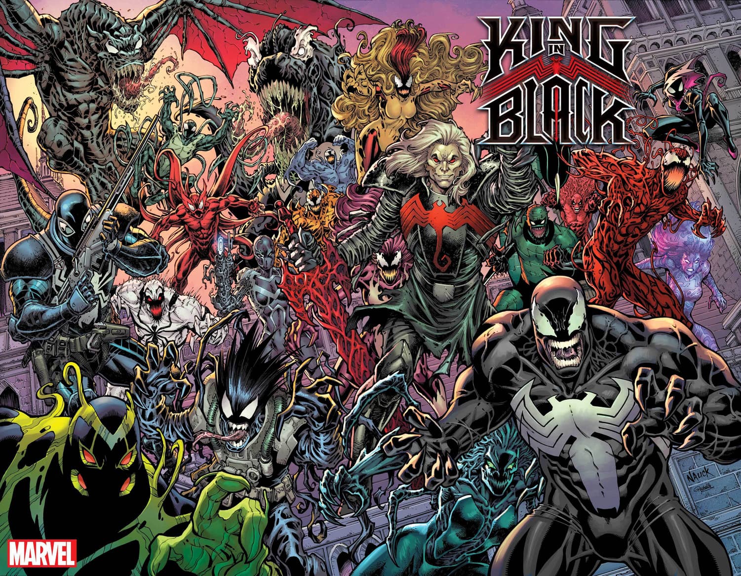 King in Black #1 Every Symbiote Ever