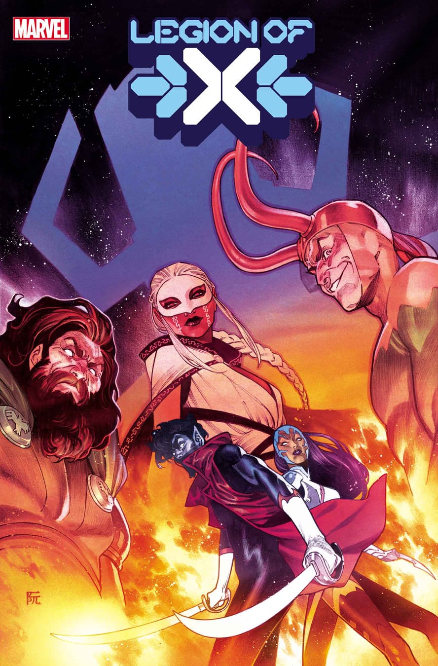 Legion of X #3 cover by Dike Ruan