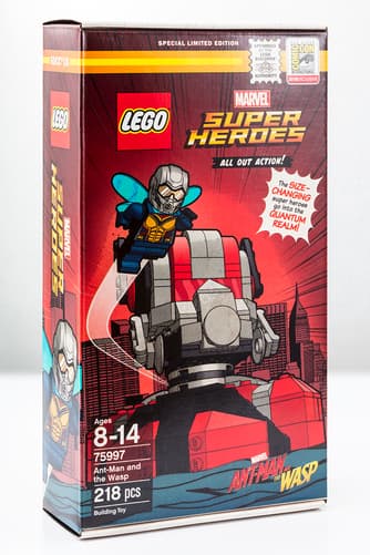 Ant-Man and the Wasp Lego SDCC set
