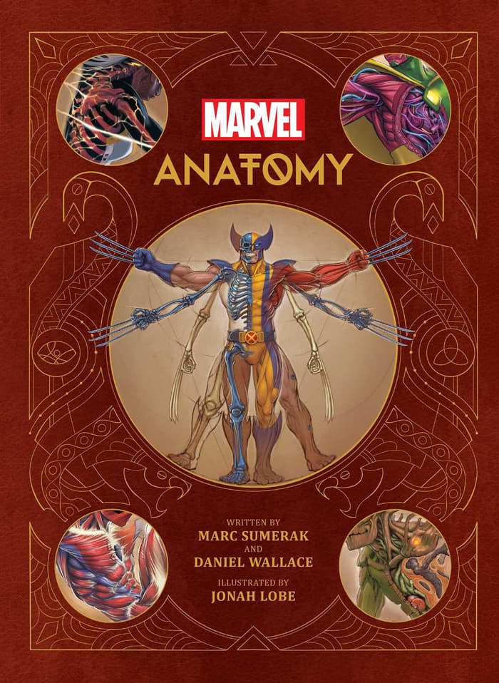 Marvel Anatomy: A Scientific Study of the Superhuman cover
