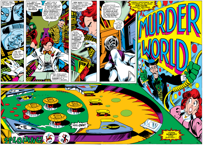 MARVEL TEAM-UP (1972) #66 Arcade Spider-Man Captain Britain