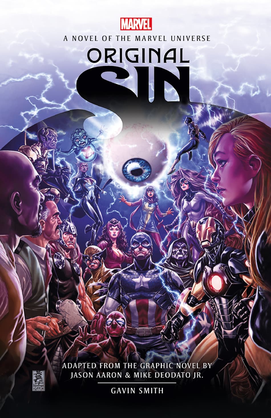 MARVEL'S ORIGINAL SIN PROSE NOVEL cover