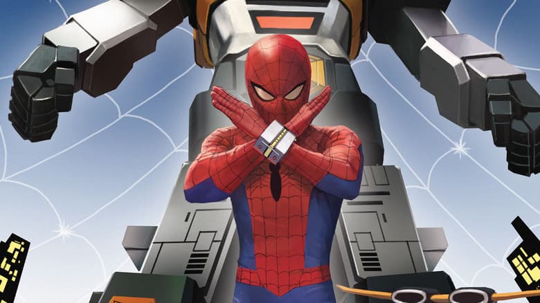 Marvel Spiderman Comics Tee Shirt Boys Spider Power Wall Crawler