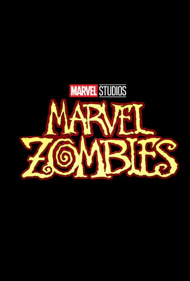 Marvel Studios' Marvel Zombies Disney+ Plus TV Show Season 1 Logo on Black