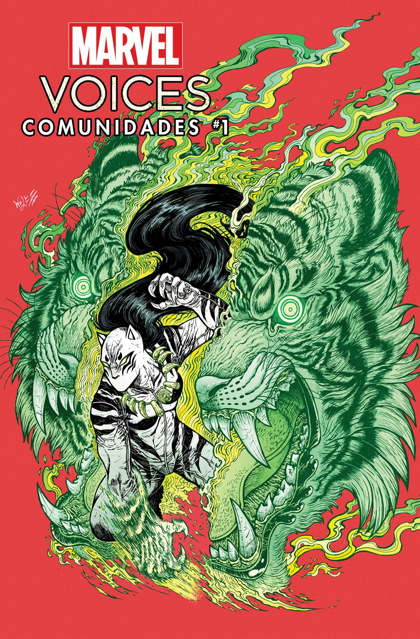MARVEL'S VOICES: COMUNIDADES #1 Variant Cover by Maria Wolf & Mike Spicer