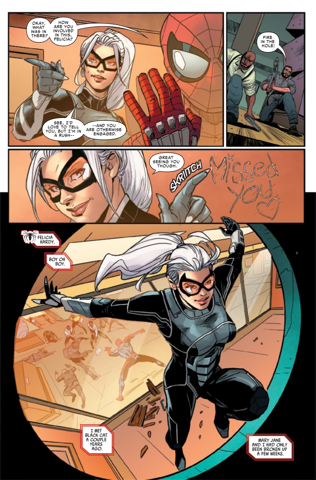 MARVEL'S SPIDER-MAN: THE BLACK CAT STRIKES #1 Preview — Art by Luca Maresca