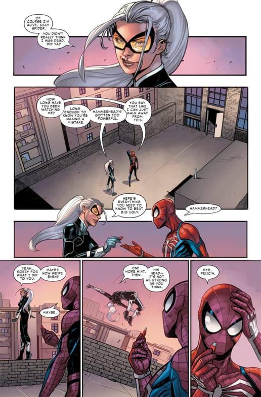 MARVEL'S SPIDER-MAN: THE BLACK CAT STRIKES #5 Preview — Art by Luca Maresca