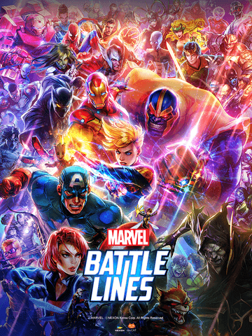 Marvel Battle Lines - Captain Marvel