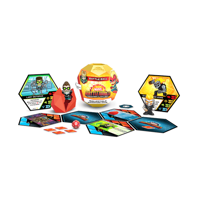 Funko Marvel LOKI & THOR Set Battleworld Game Mini Figures with Battle Cards NEW 