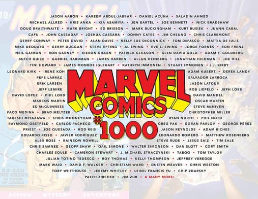 Marvel Comics (2019-) #1000