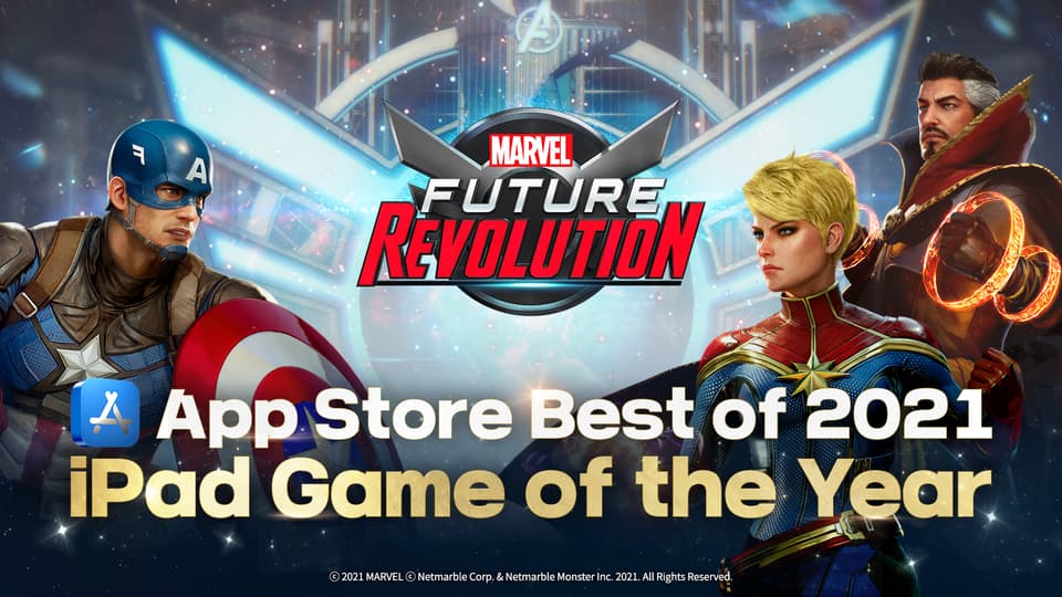 'Marvel Future Revolution' Receives Top Honors in Apple’s App Store Best of 2021
