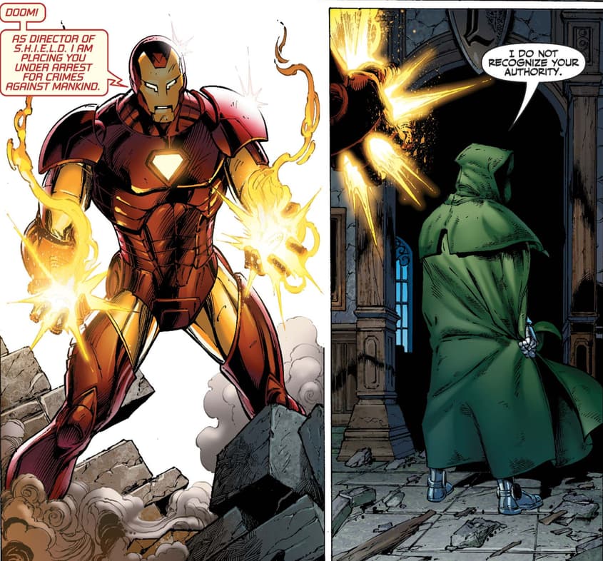 Mighty Avengers vs Doom