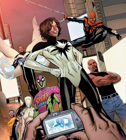 MIGHTY AVENGERS (2013) #3 interior art by Greg Land
