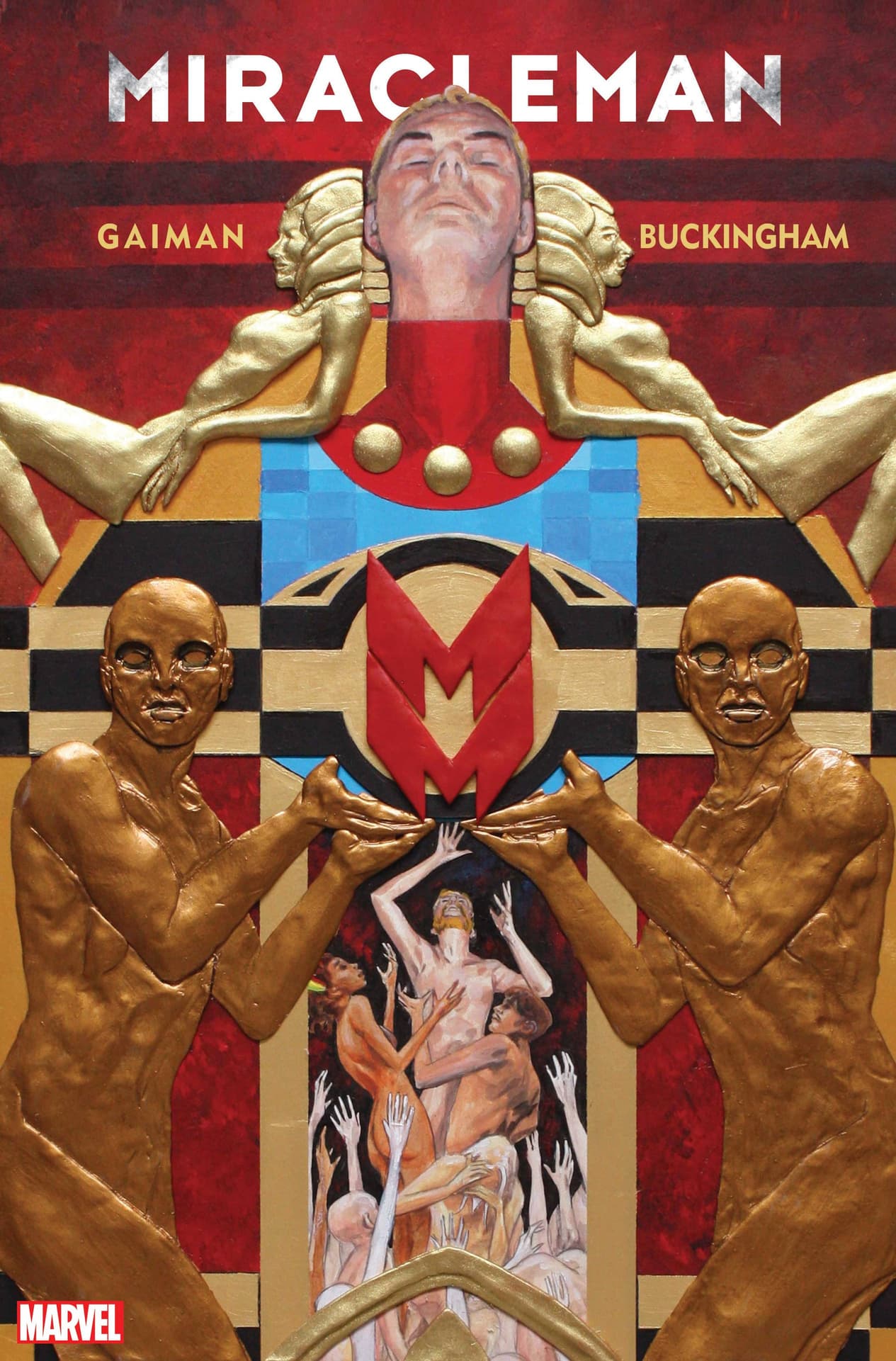 Miracleman by Gaiman & Buckingham Book 1: The Golden Age cover by Mark Buckingham