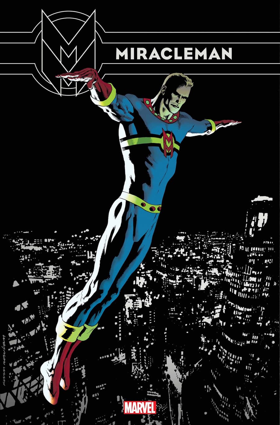 MIRACLEMAN OMNIBUS DM Variant Cover by KEVIN NOWLAN