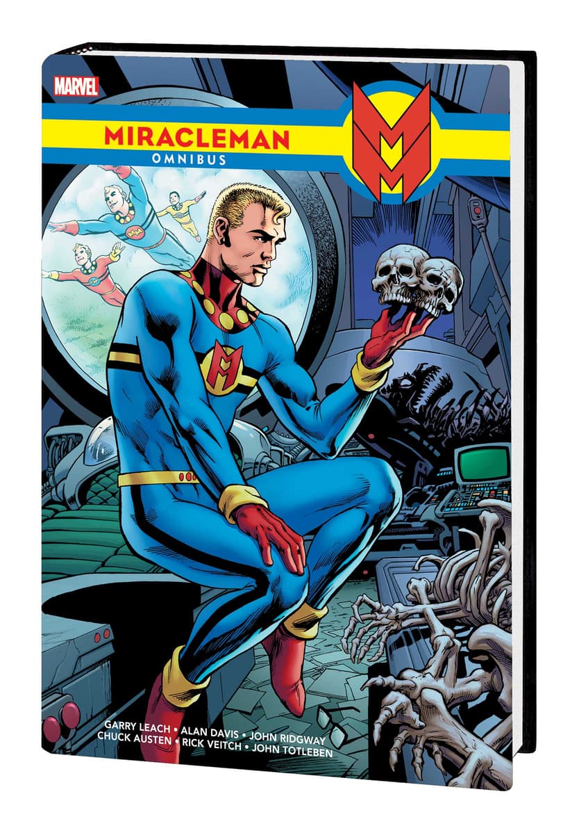MIRACLEMAN OMNIBUS cover by Alan Davis