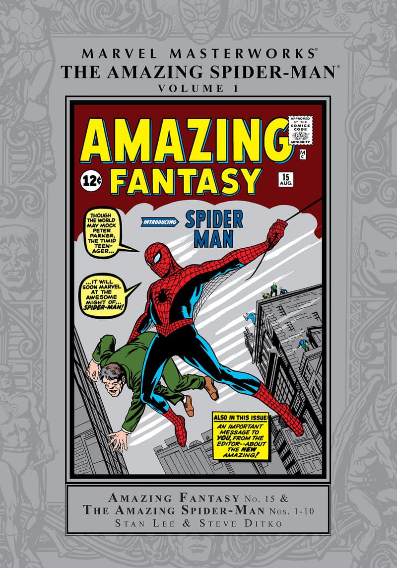 Marvel Mastersworks Amazing Spider-Man cover