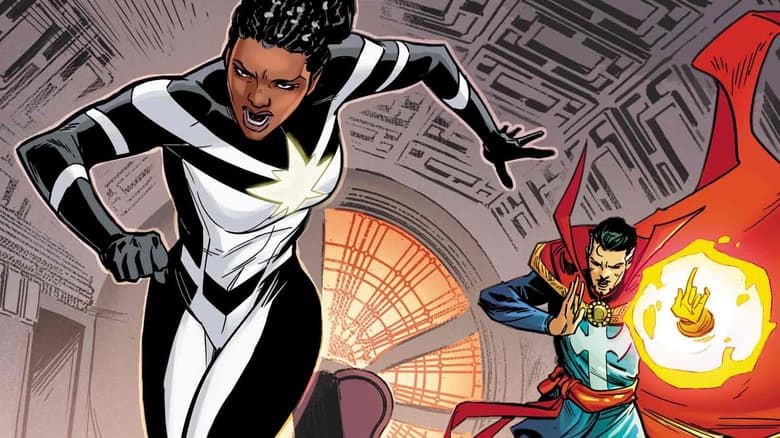 Monica Rambeau Photon First Look Sends Monica Into Battle With Spider Man Doctor Strange