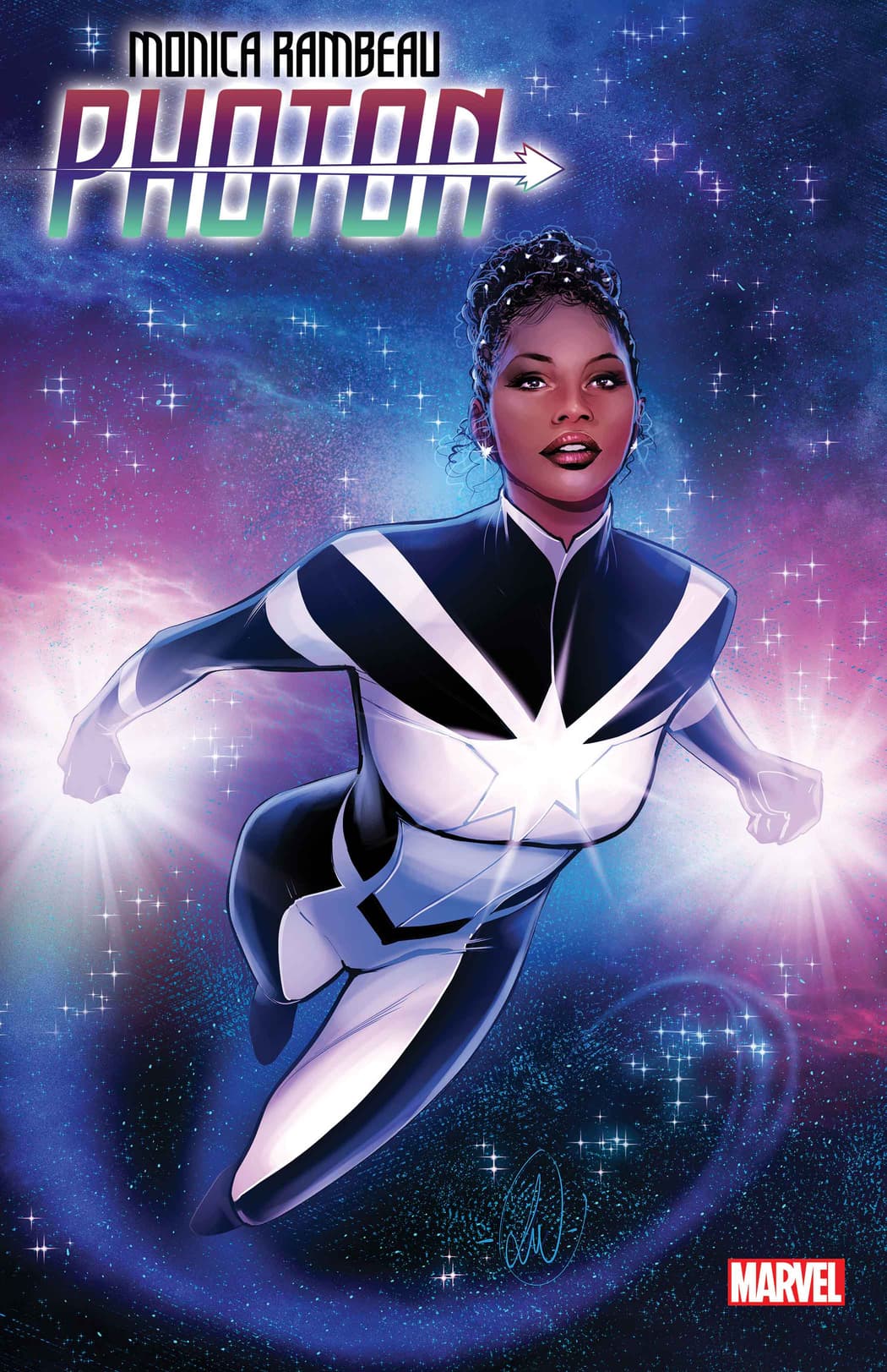 MONICA RAMBEAU: PHOTON #1 cover by Lucas Werneck