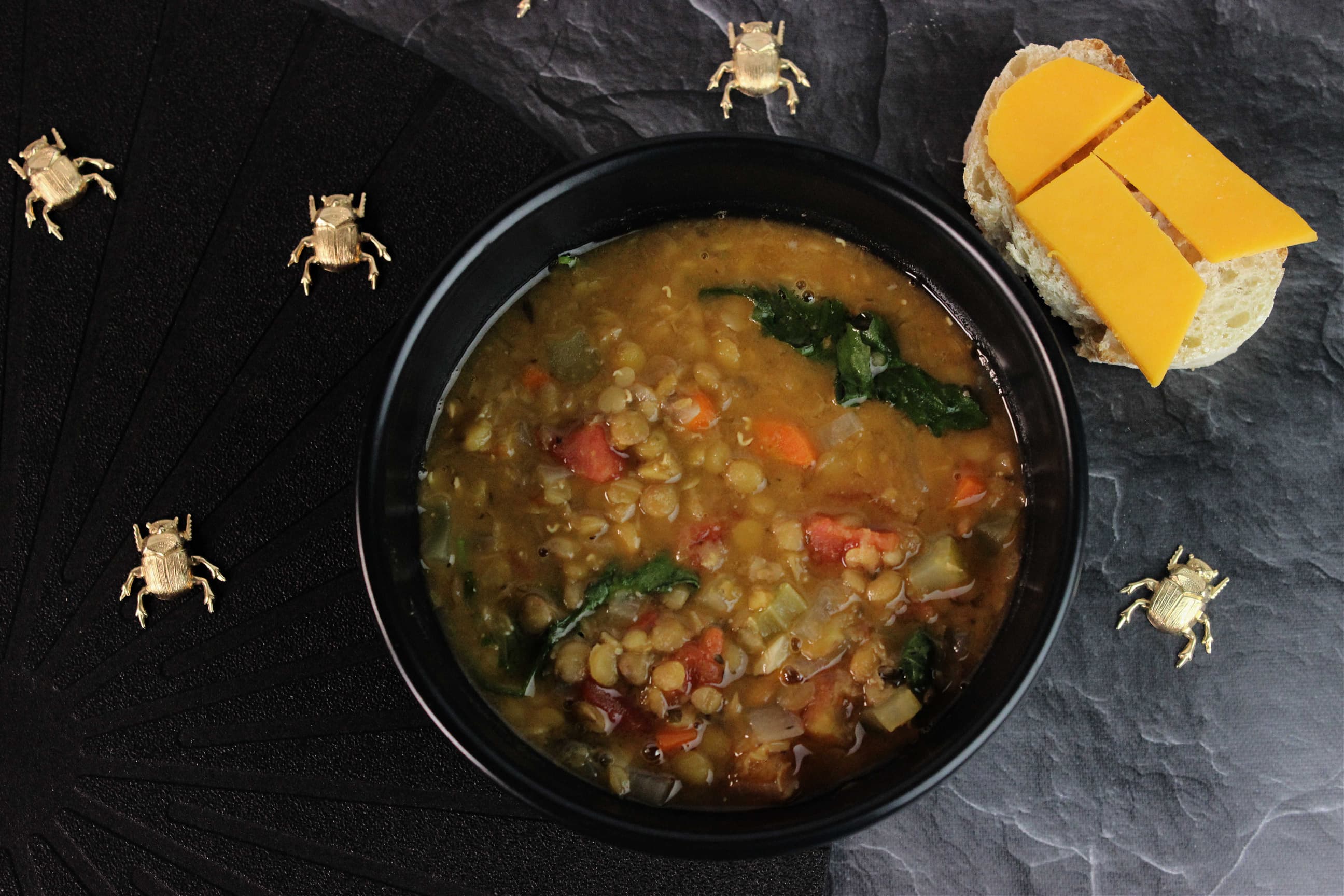 Moon Knight-Inspired Lentil Soup Recipe by Jenn Fujikawa