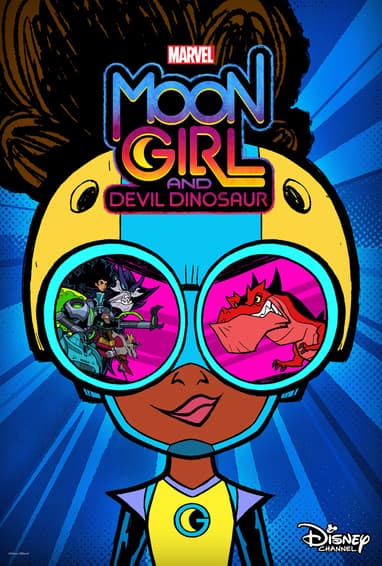 Marvel's Moon Girl and Devil Dinosaur TV Show Season 1 Poster
