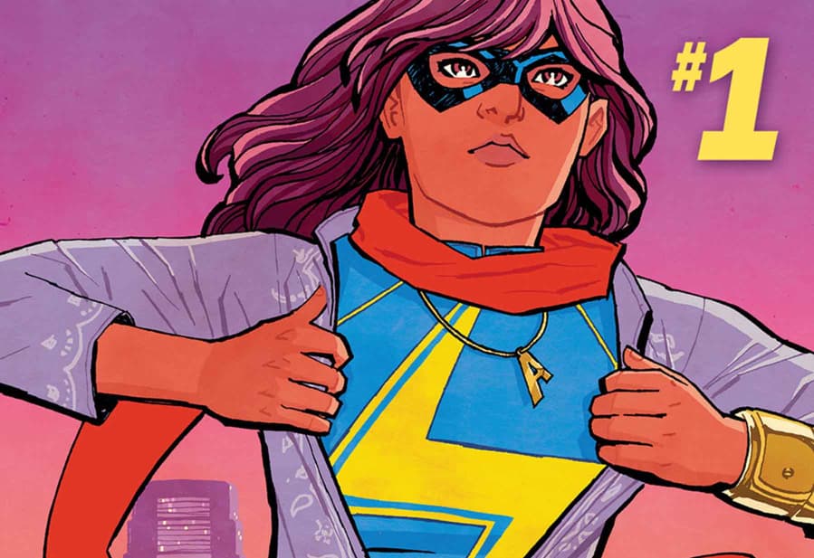 Cover of Ms. Marvel #1 2015