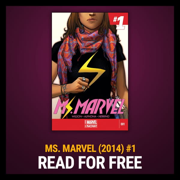 Marvel Insider Free Comic of the Week Ms. Marvel (2014) #1 Read Free Earn 1,000 Insider Points