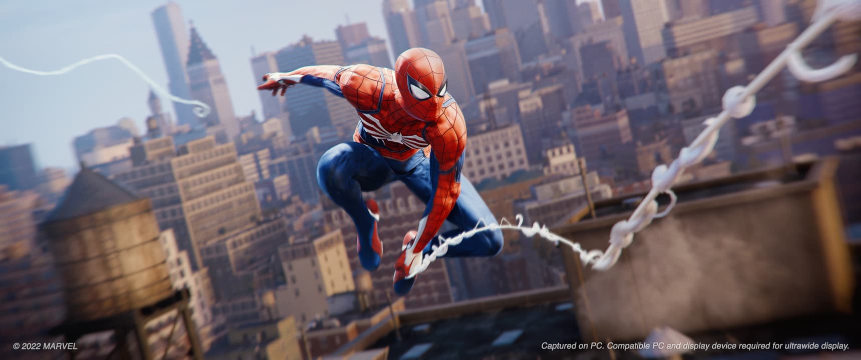 Marvel's Spider-Man Remastered Features Ultra-Wide Swing