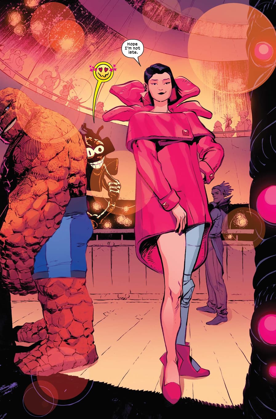 Karma arrives to the Hellfire Gala in style in NEW MUTANTS (2019) #19.