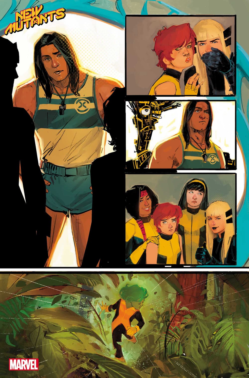 NEW MUTANTS #14 preview art by Rod Reis