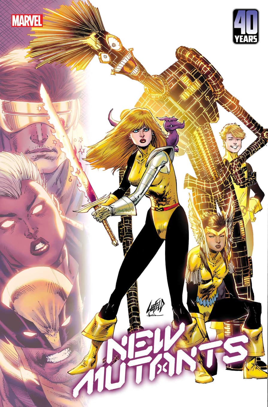 NEW MUTANTS #30 variant cover by Rob Liefeld