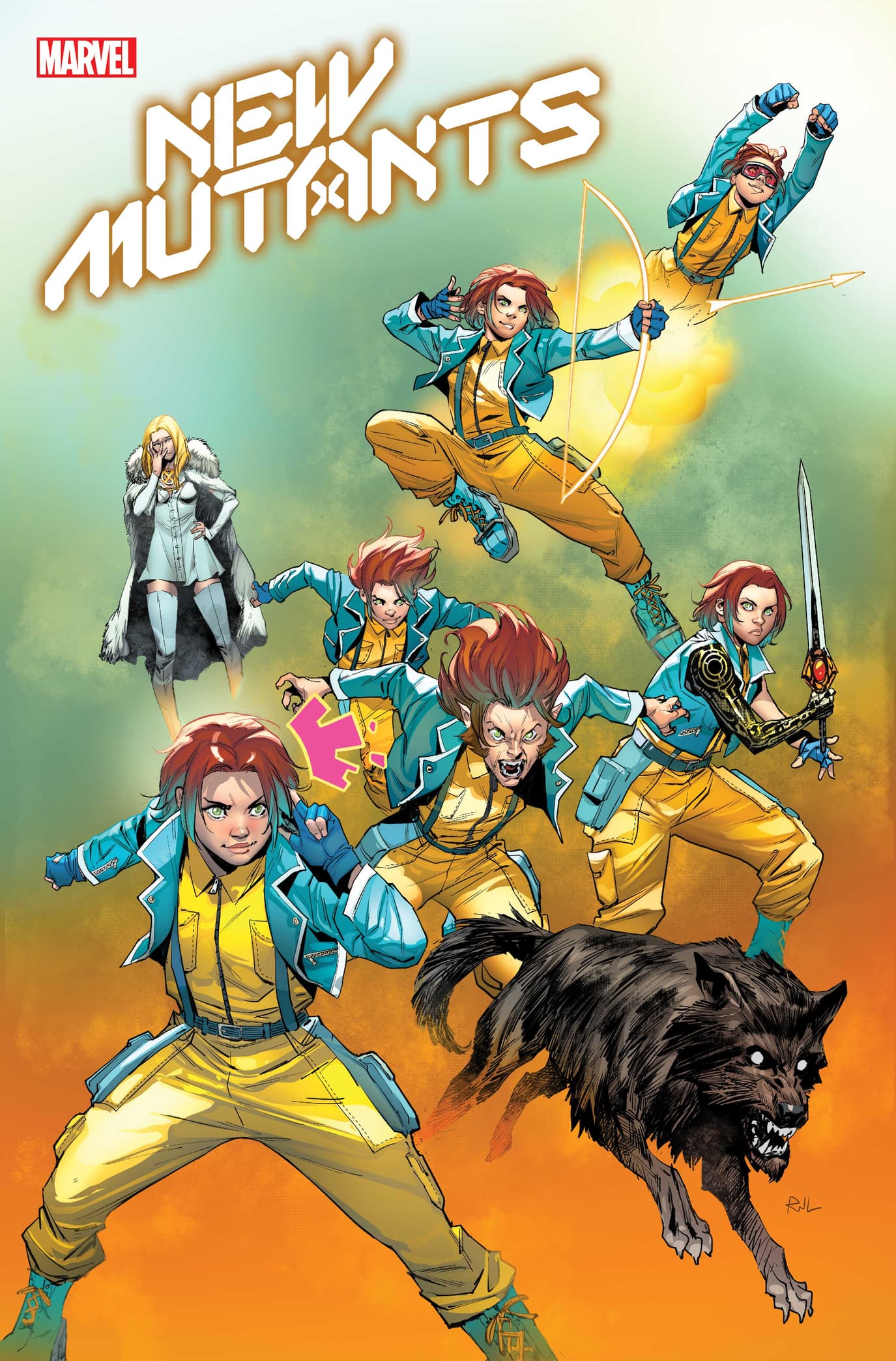 New Mutants #31 cover by Rafael De Latorre