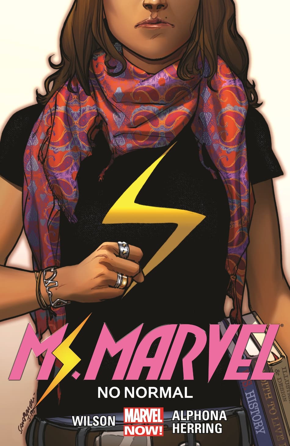 Cover to MS. MARVEL VOL. 1: NO NORMAL.