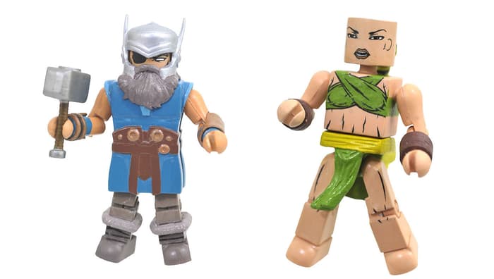 Marvel Minimates Walgreens Exclusive Avengers of 1,000,000 BC The Fallen 