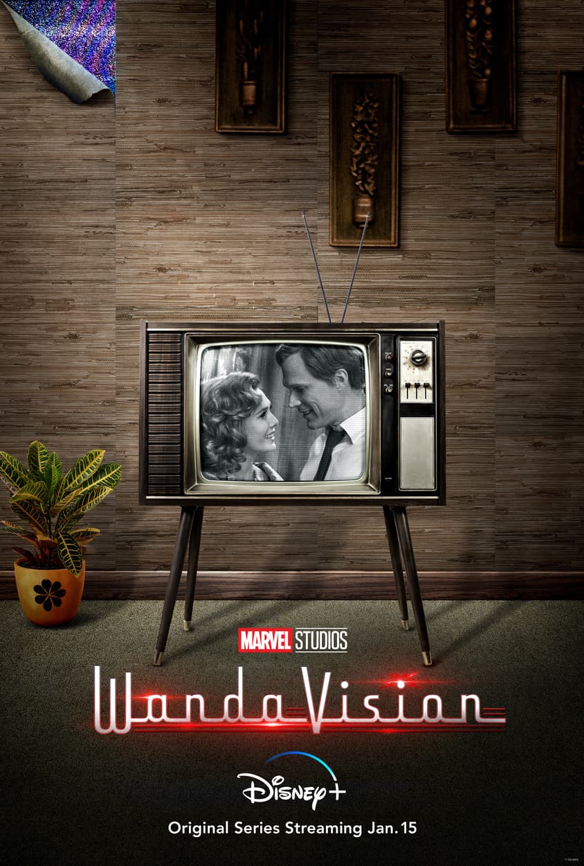 Marvel Studios' 'WandaVision': New Poster Centers Wanda and Vision on our  TV Screens | Marvel