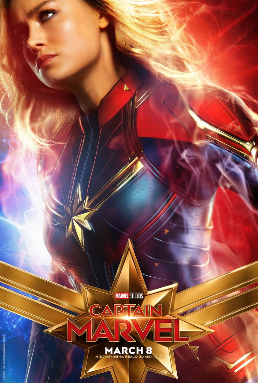 Brie Larson as Captain Marvel